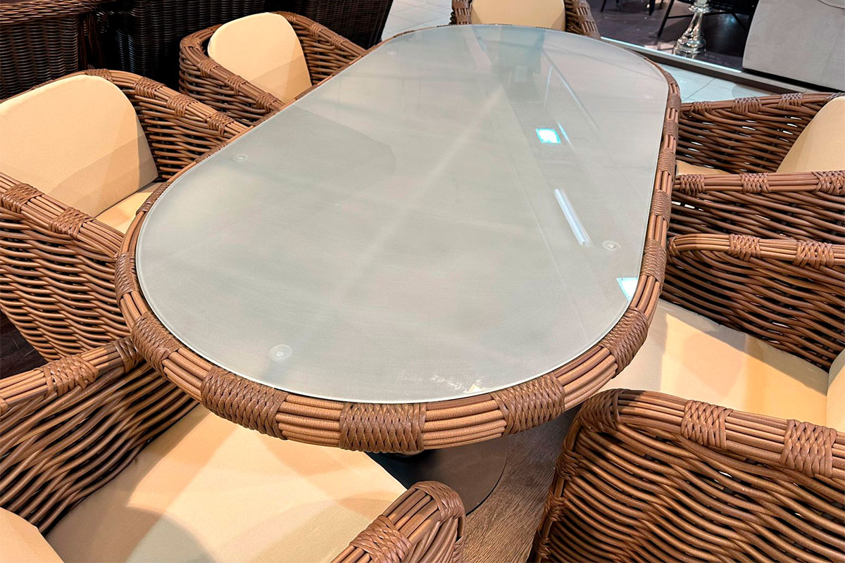 Комплект плетеной мебели МОККА MAJORCA, капучино