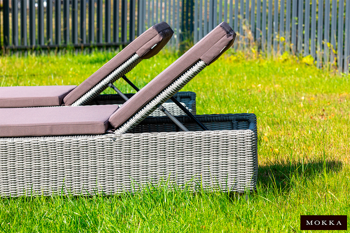 MOKKA BELLA Шезлонг, цвет серый
