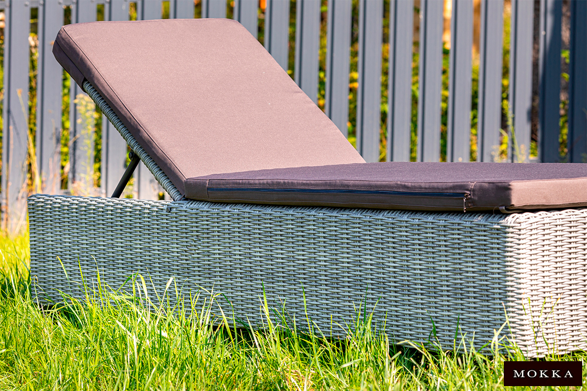 MOKKA BELLA Шезлонг, цвет серый