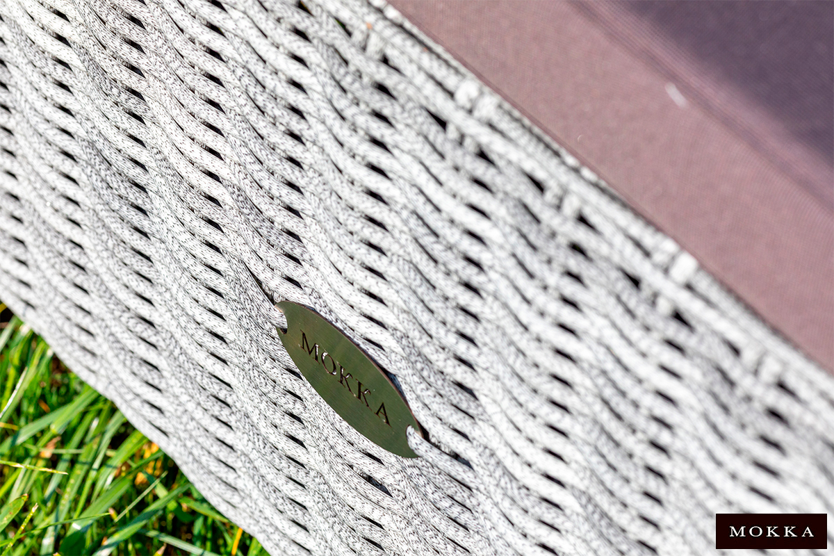 MOKKA BELLA Шезлонг, цвет серый