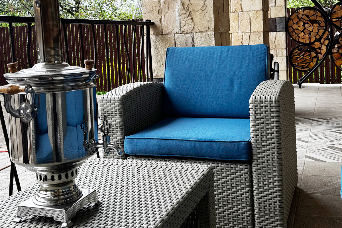 Комплект мебели Rattan Premium 5, СЕРЫЙ