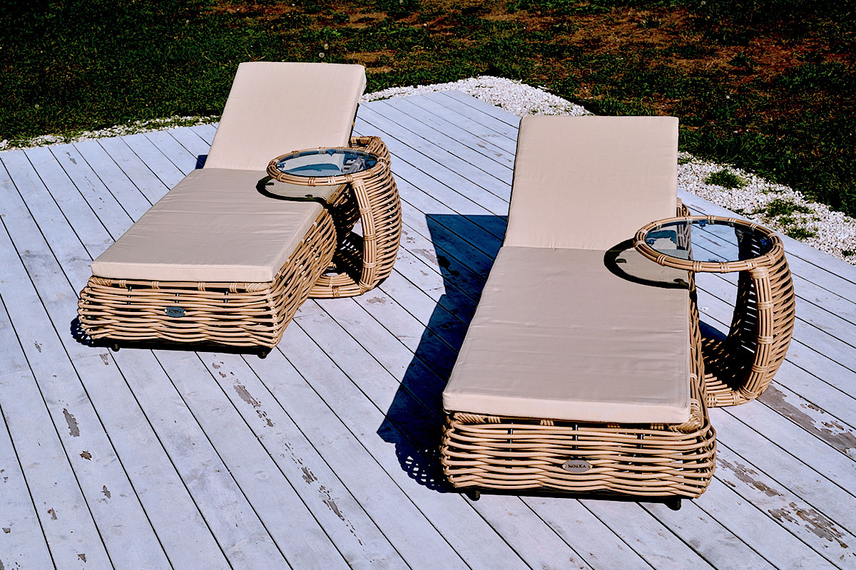MOKKA MAJORCA Шезлонг, цвет соломенный