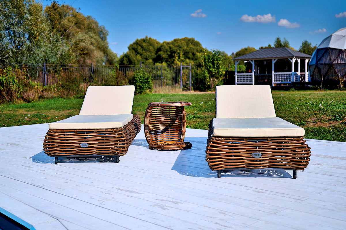 MOKKA MAJORCA Шезлонг, цвет капучино