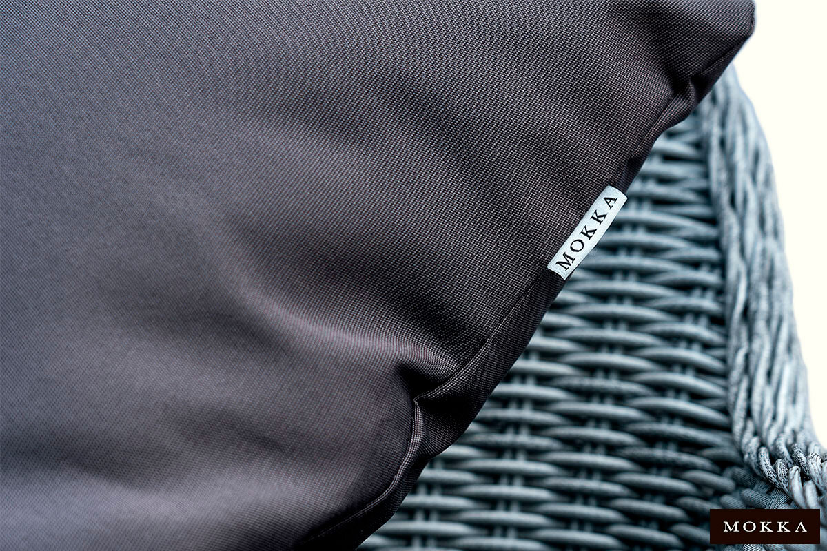 Комплект плетеной  мебели MOKKA RIMINI (стол кофейный, 2 кресла, диван 2 х-местная)