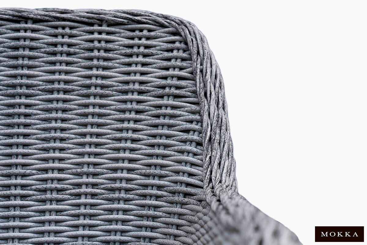 Комплект плетеной  мебели MOKKA RIMINI (стол кофейный, 2 кресла, диван 2 х-местная)