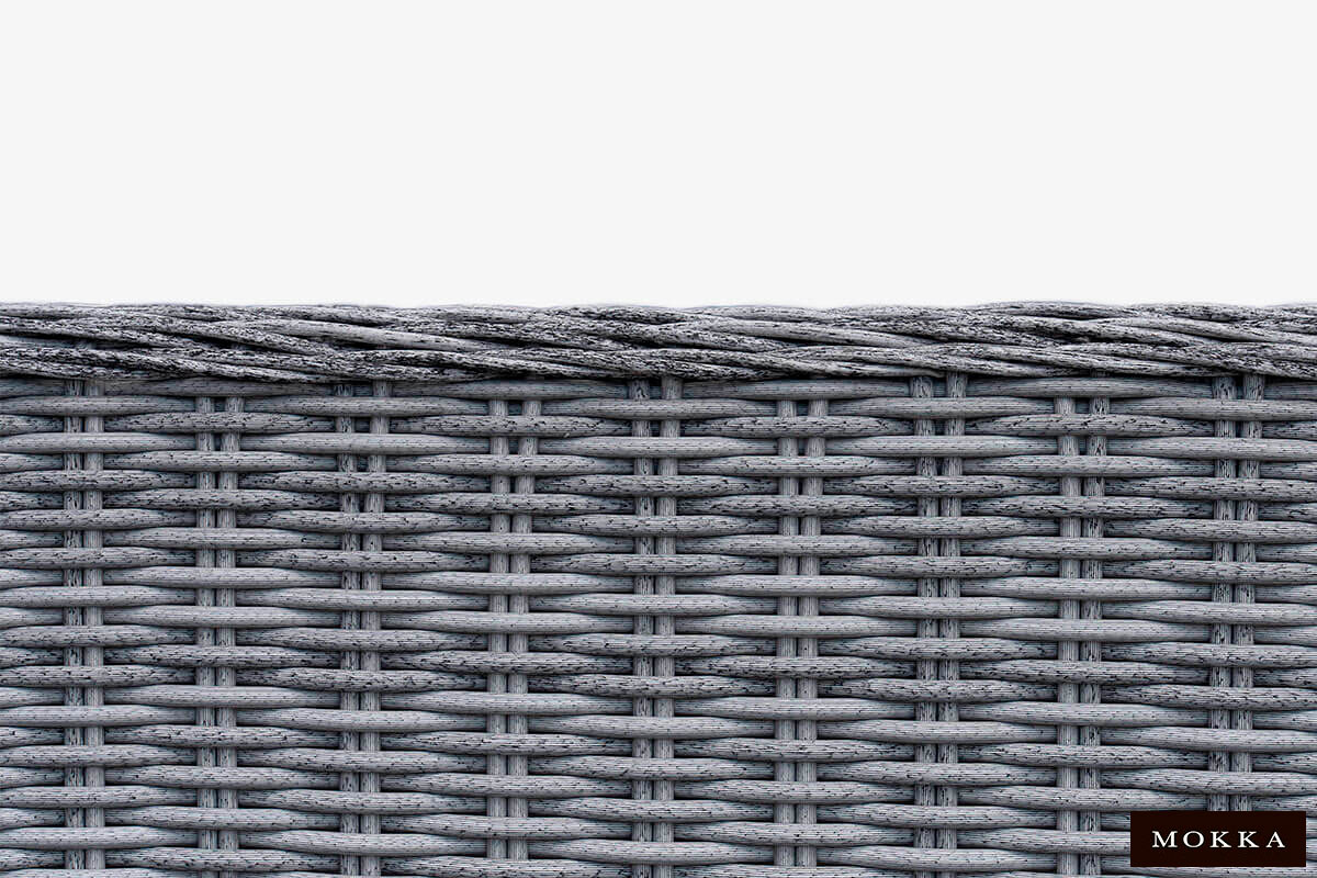 Комплект плетеной мебели MOKKA RIMINI (стол кофейный, 2 кресла, диван 3 х-местный)