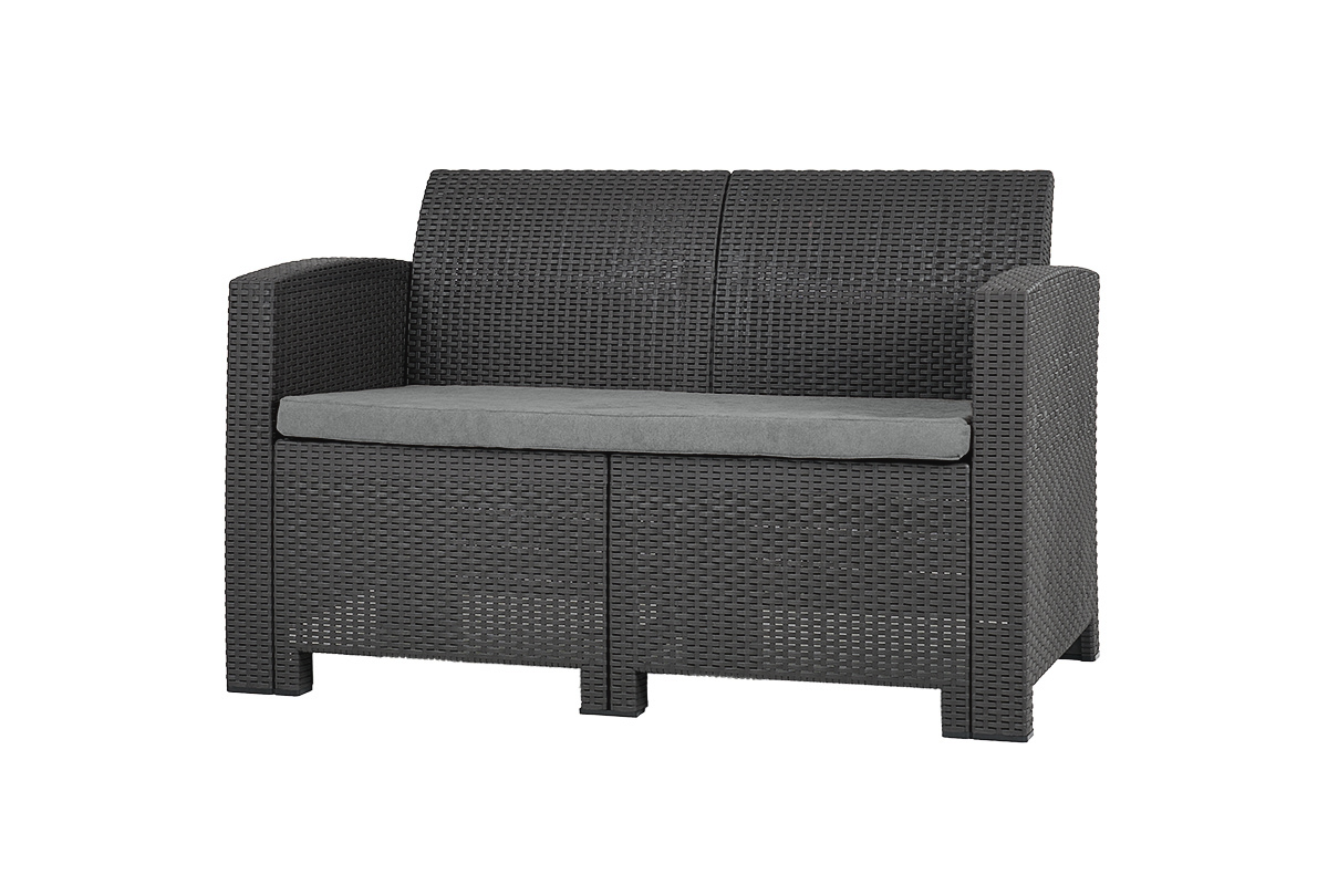 Комплект мебели Arizona Set, антрацит (на 4 персоны)