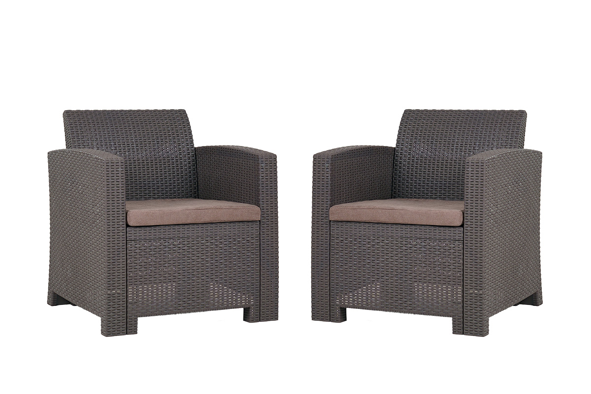 Комплект мебели Arizona Set, венге (на 4 персоны)