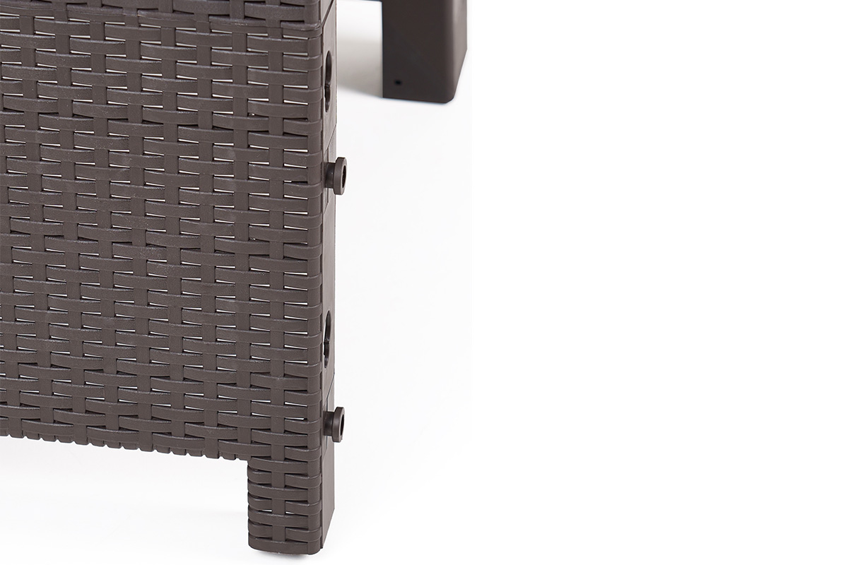 Комплект мебели Arizona Set, венге (на 4 персоны)