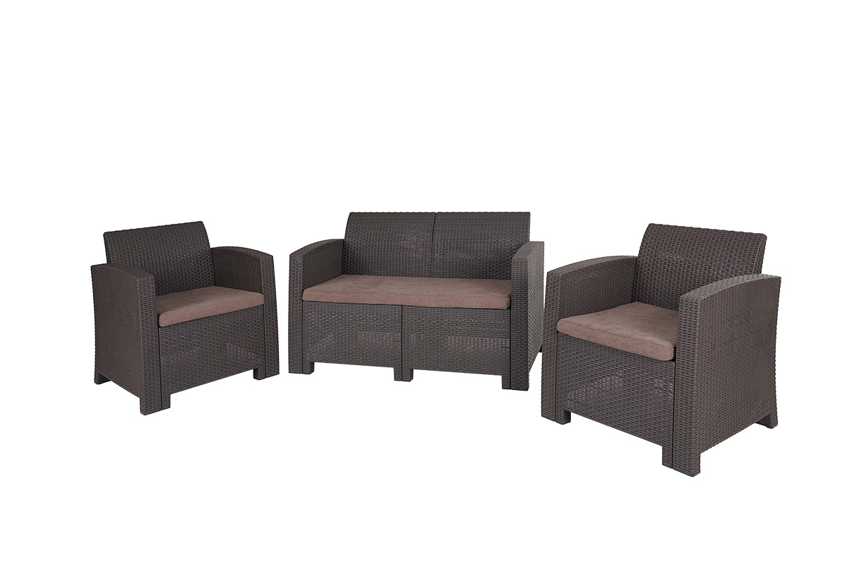 Комплект мебели Arizona Set, венге (на 4 персоны)