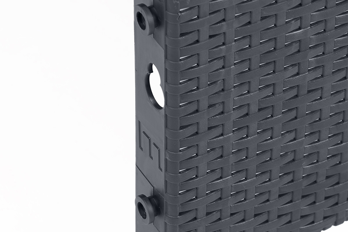 Комплект мебели Arizona Set Max, антрацит (на 5 персон)