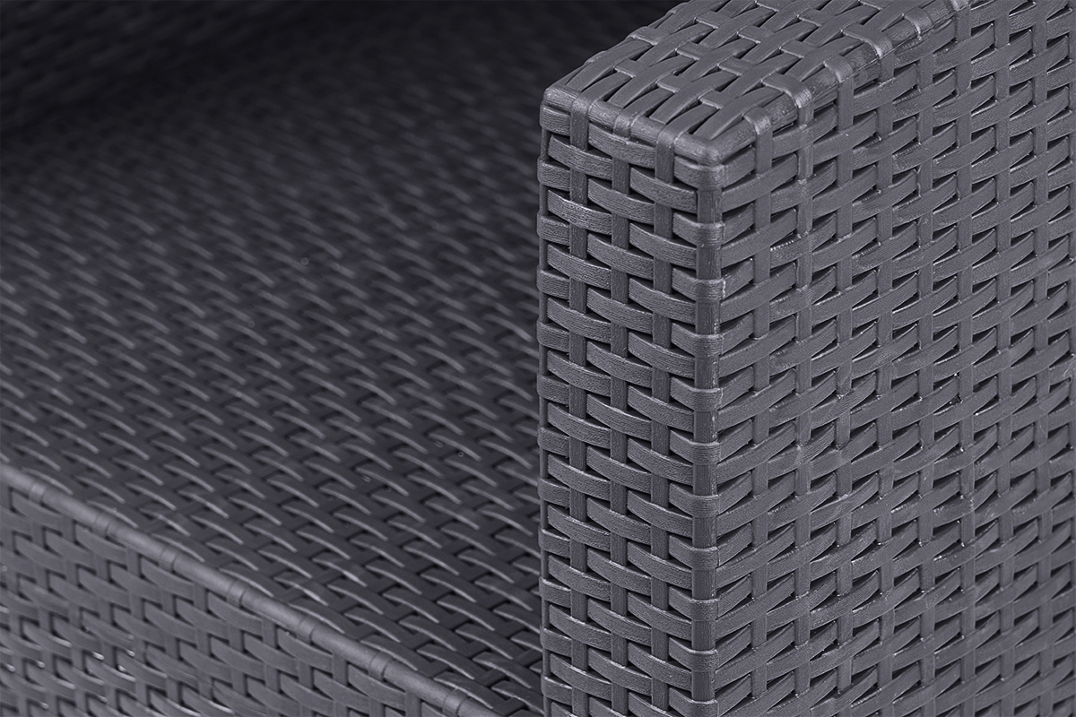 Комплект мебели Arizona Set Max, антрацит (на 5 персон)