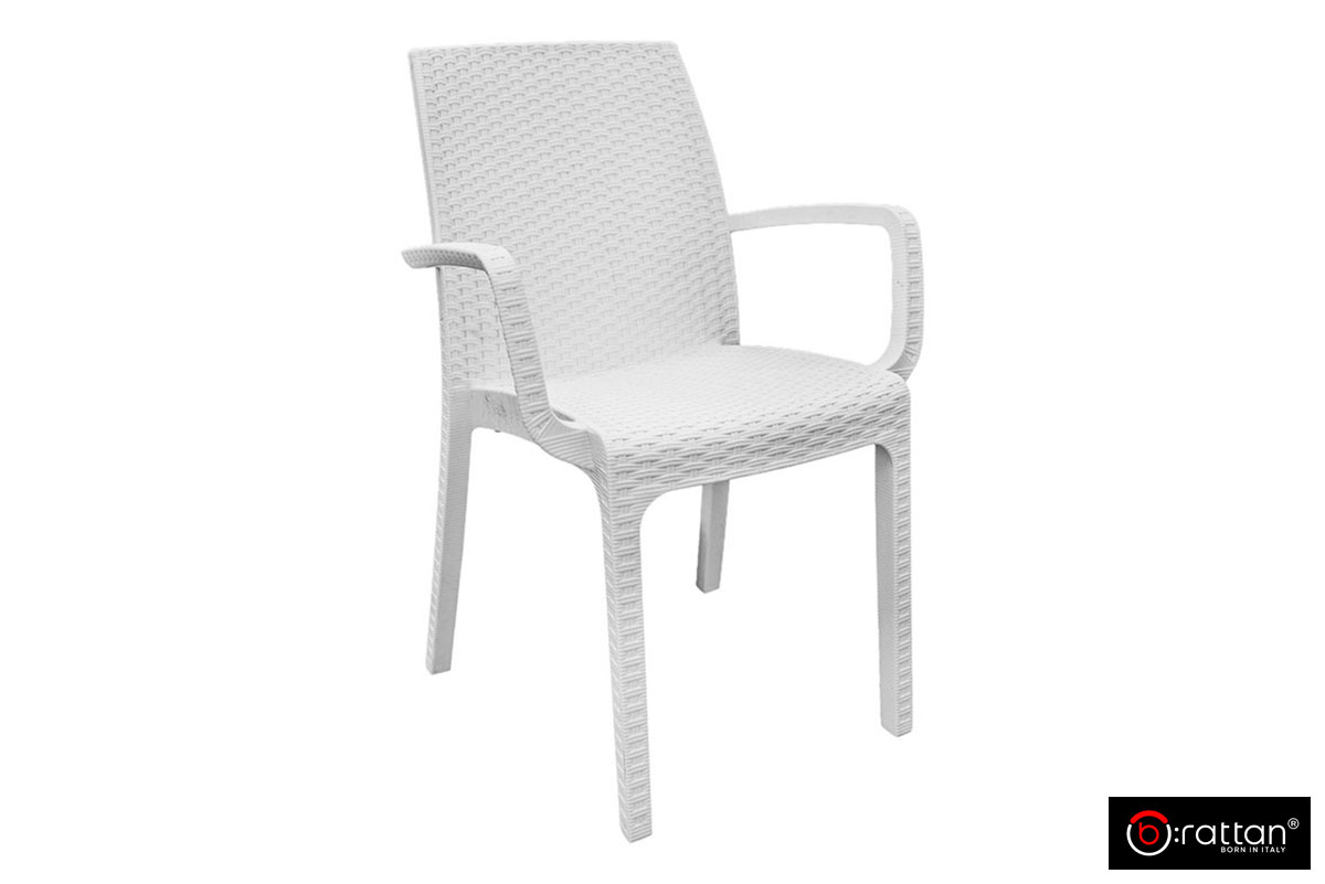 Комплект столовой группы Nebraska Dinner Set, белый