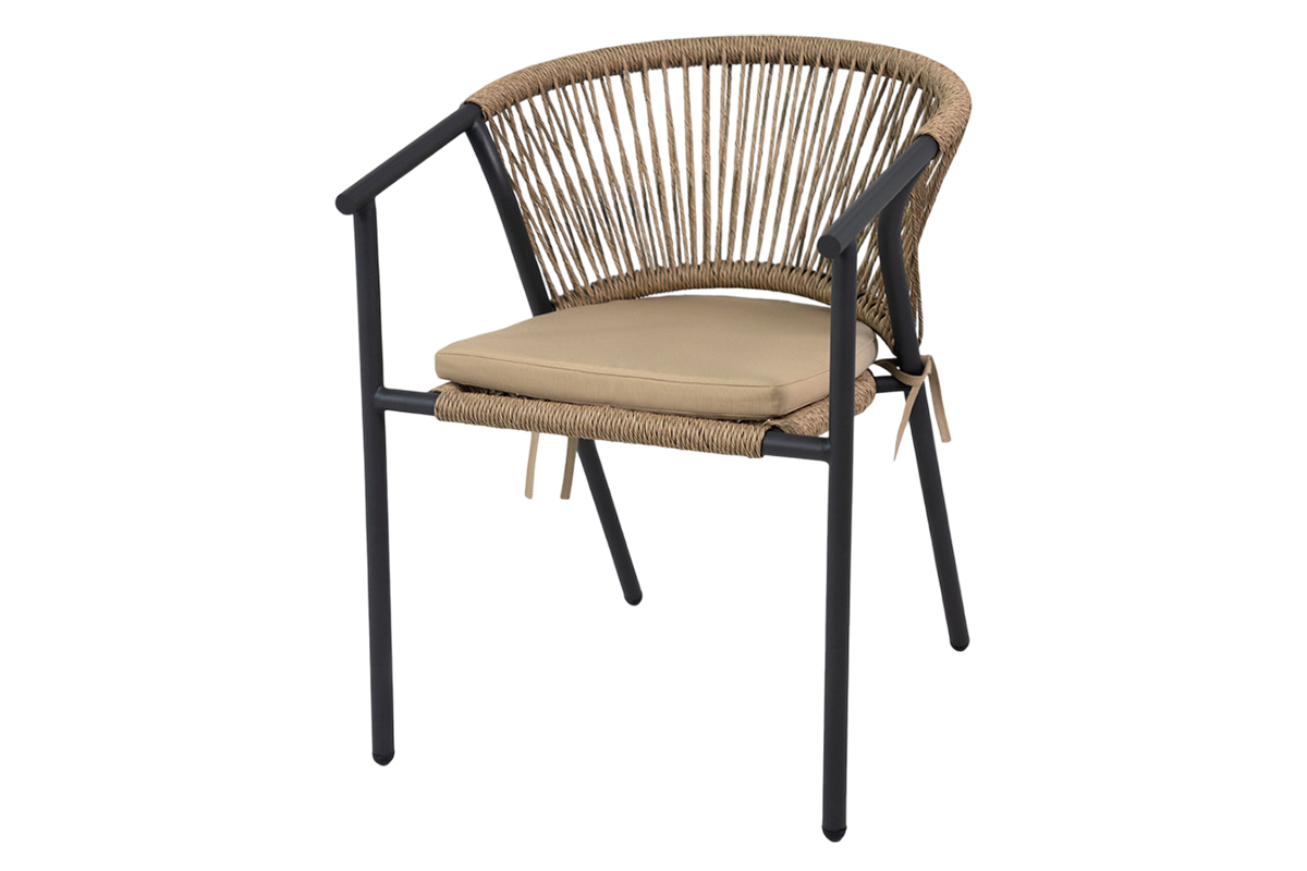 Комплект плетеной мебели MOKKA LYON на 4 персоны с обеденным столом