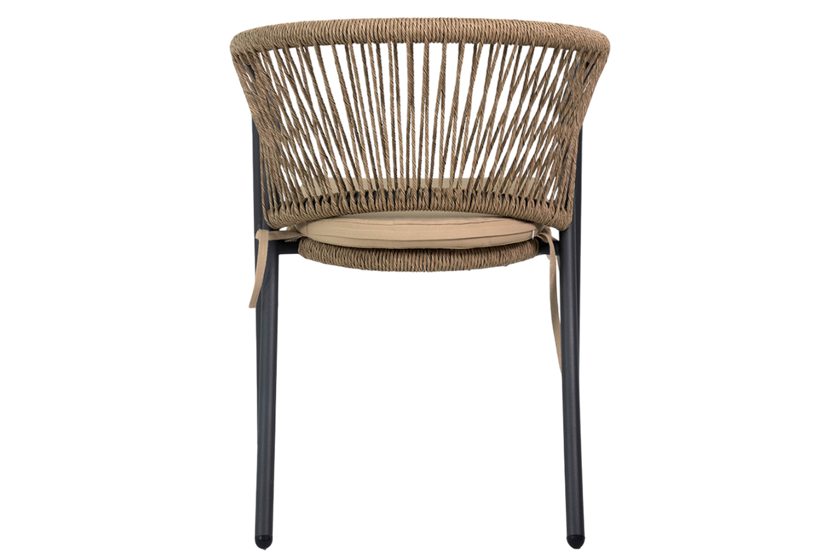 Комплект плетеной мебели MOKKA LYON на 4 персоны с обеденным столом