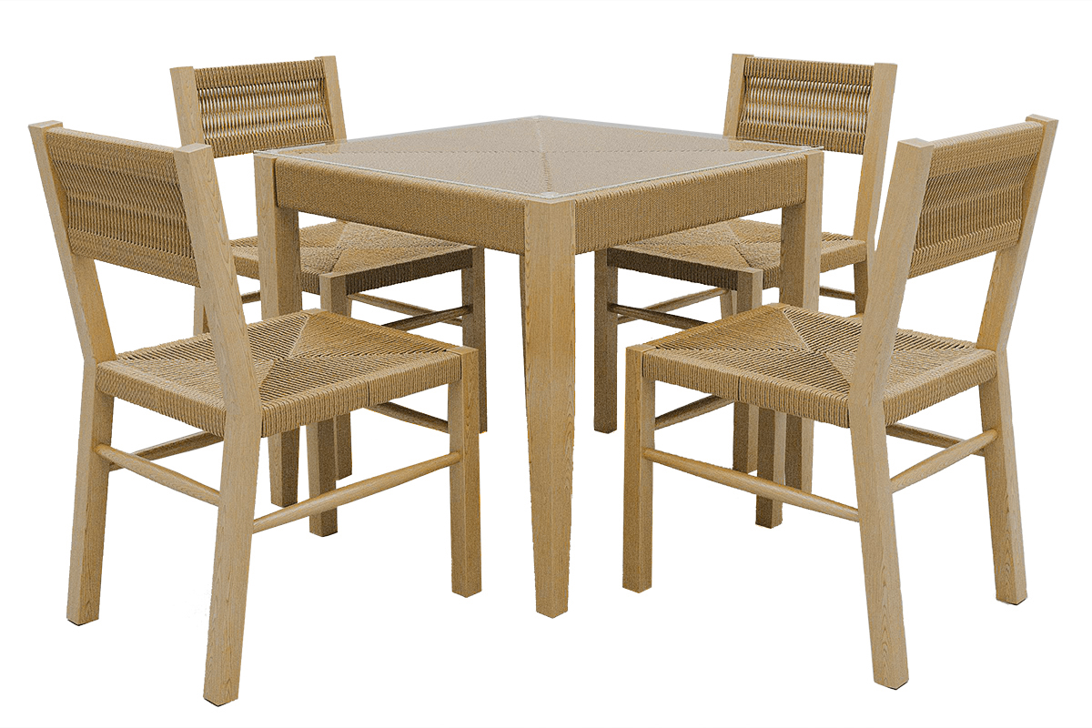 Комплект плетеной мебели MOKKA BALI обеденный на 4 персоны