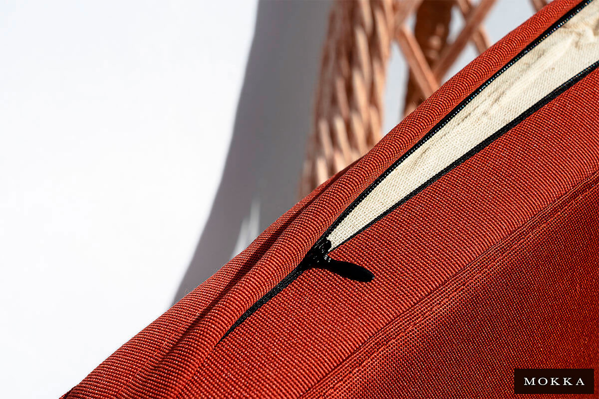 Комплект плетеной мебели MOKKA VILLA ROSA (6 кресел) + 6 подушек