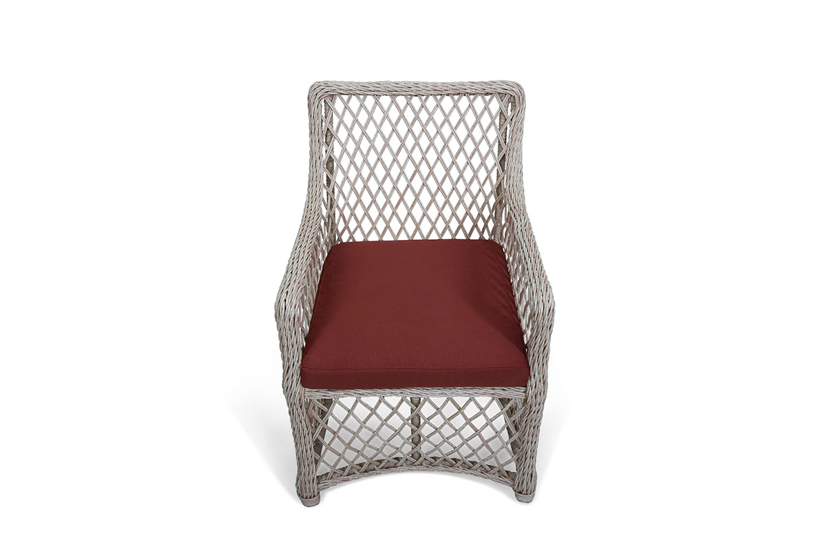 Комплект плетеной мебели MOKKA VILLA ROSA (6 кресел) + 6 подушек