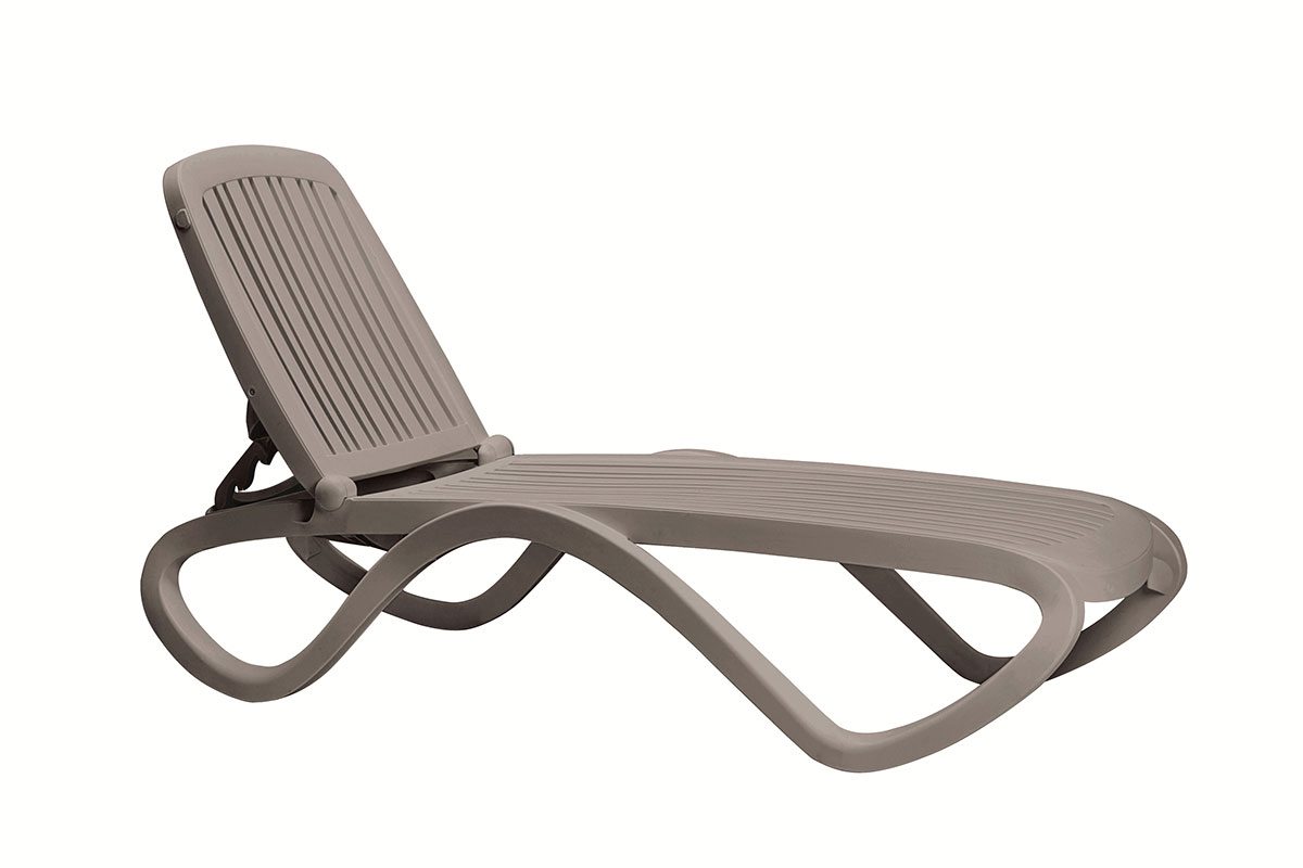 Шезлонг Nardi Tropico без подлокотников, тортора