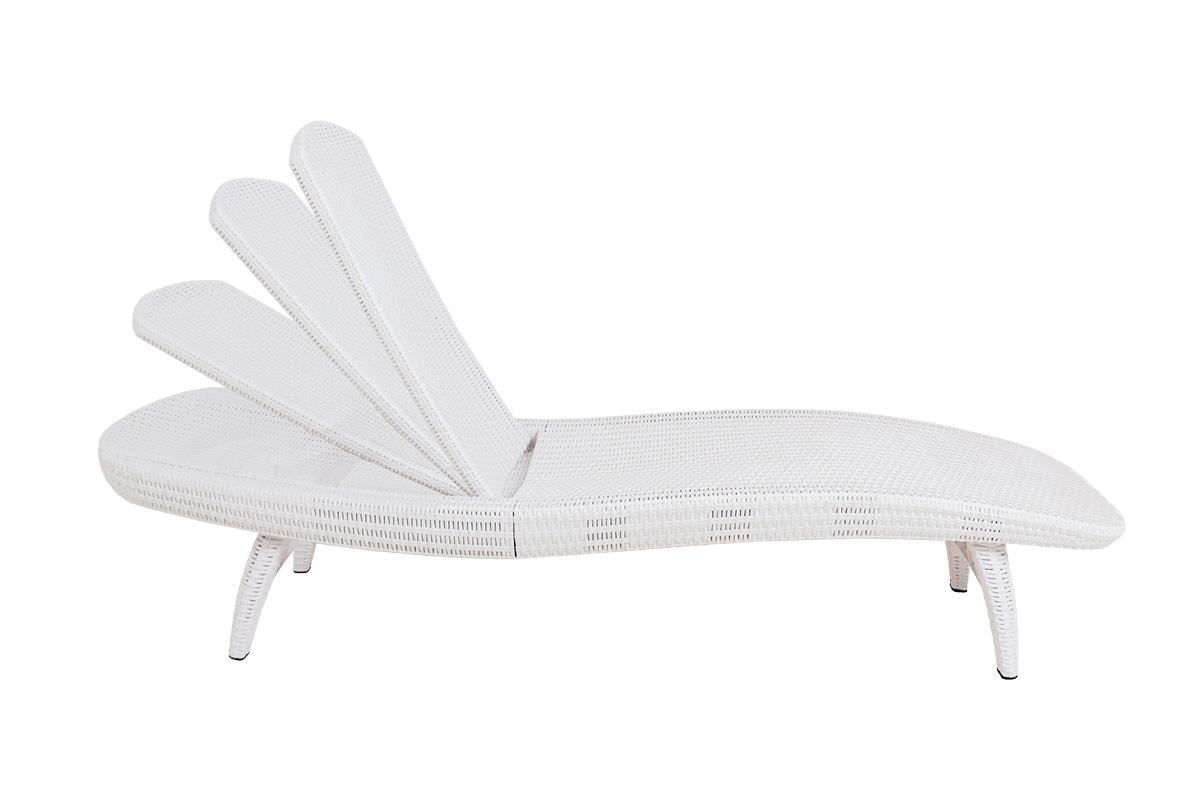 Шезлонг Pacific, белый