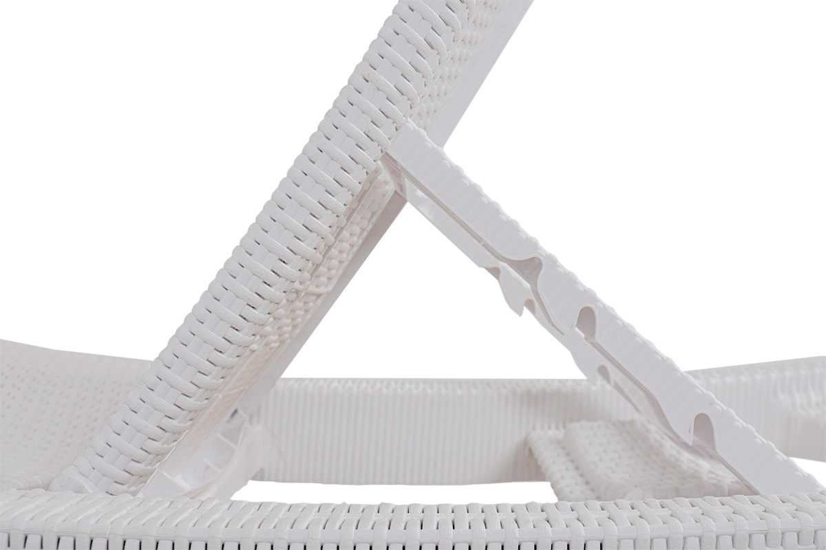 Шезлонг Pacific, белый