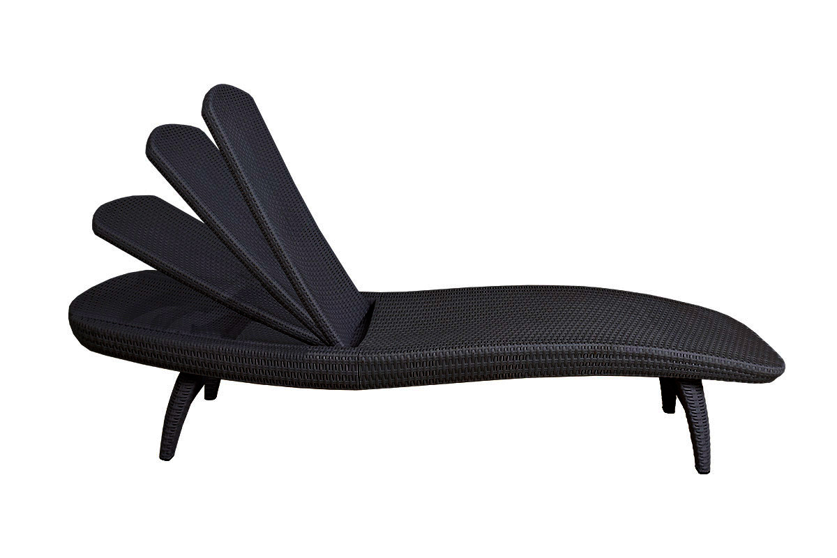 Шезлонг Pacific, серый