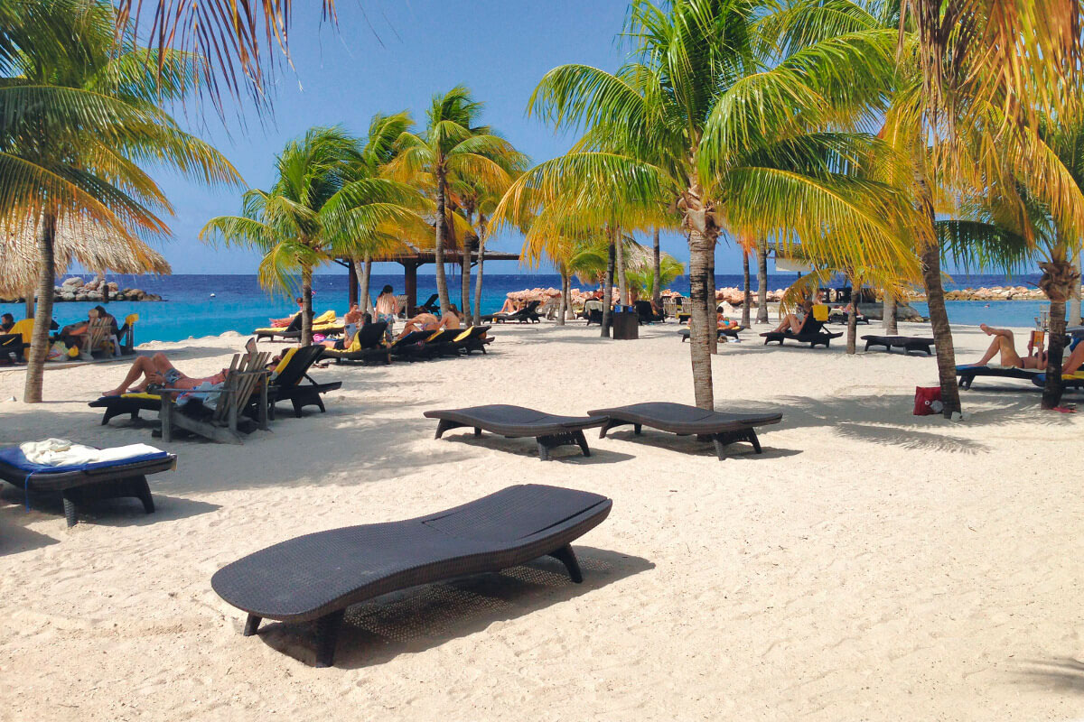 Шезлонг Pacific, серый