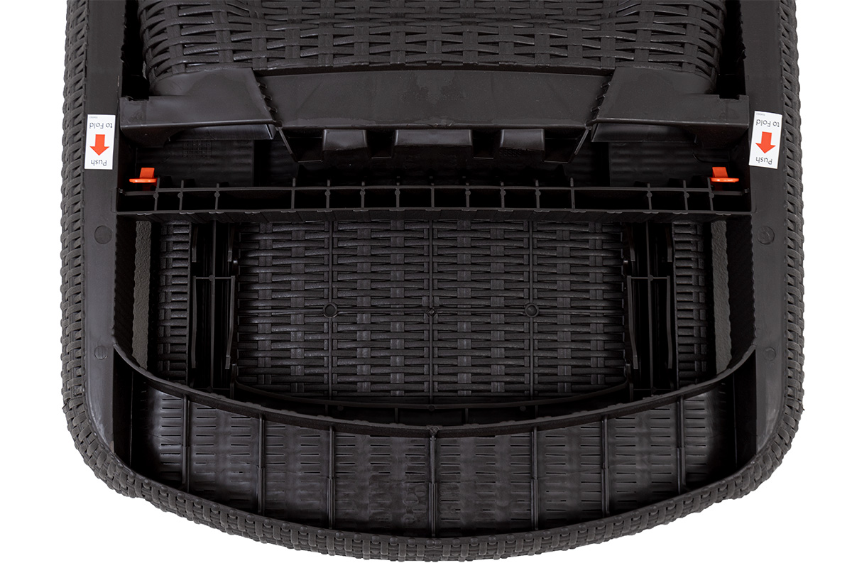 Шезлонг Pacific, серый