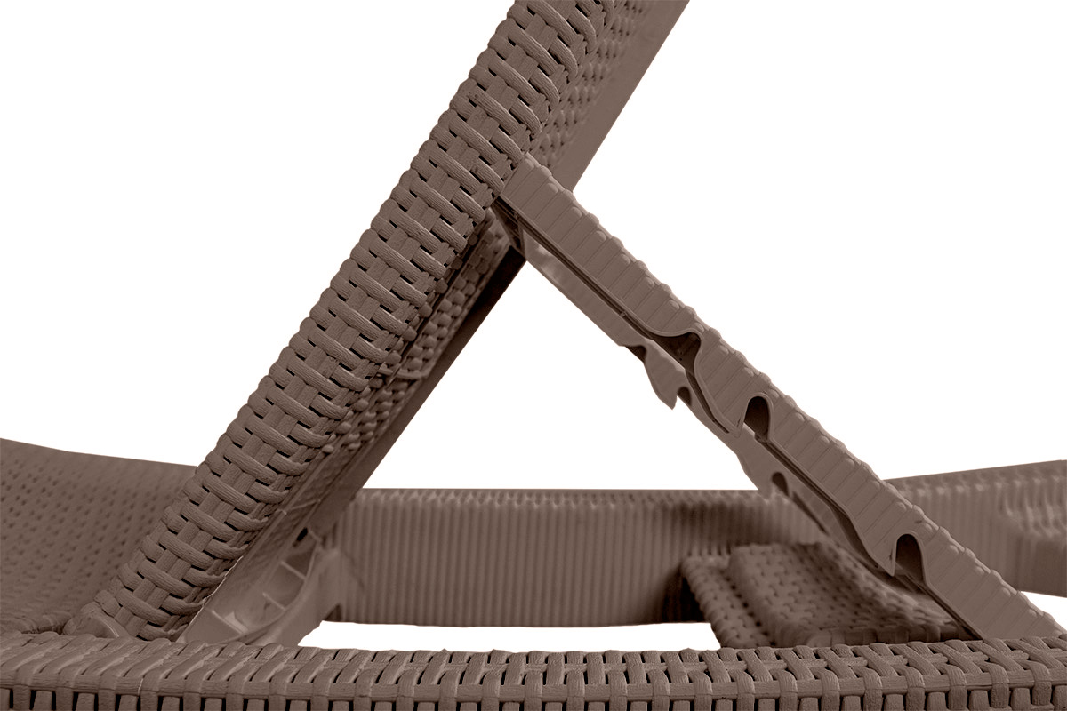 Шезлонг Pacific, капучино