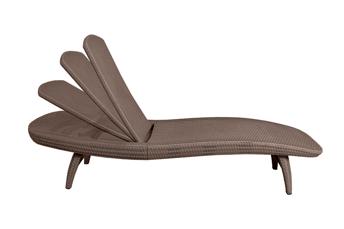 Шезлонг Pacific, капучино