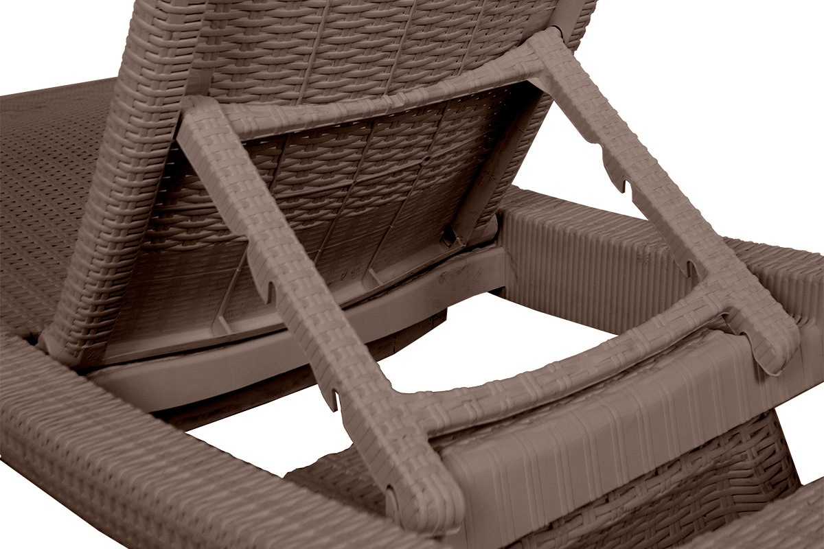 Шезлонг Pacific, капучино