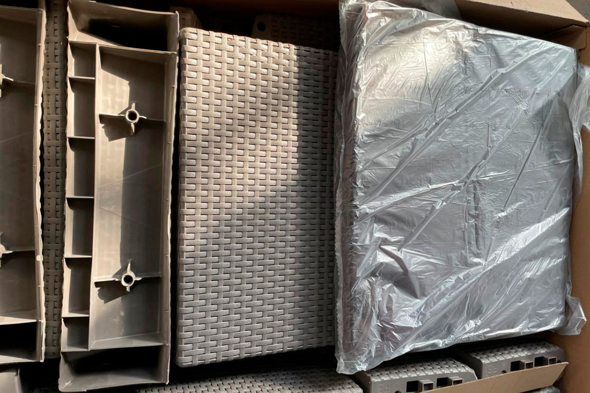 Комплект мебели Corfu Russia Weekend Set (Balcony), капучино