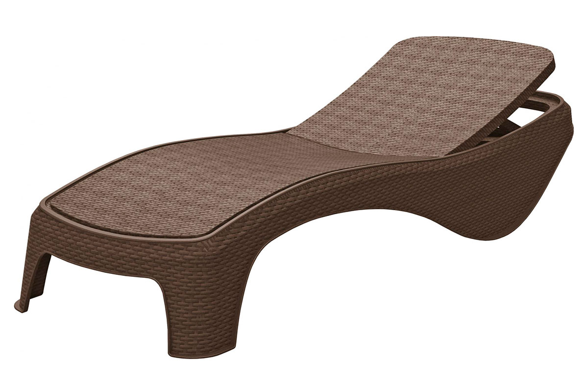 Шезлонг Atlantic, капучино