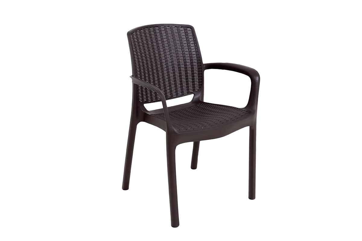 Комплект мебели Barcelona Set, венге (6 стульев Jersey венге/1 стол Fiji венге)