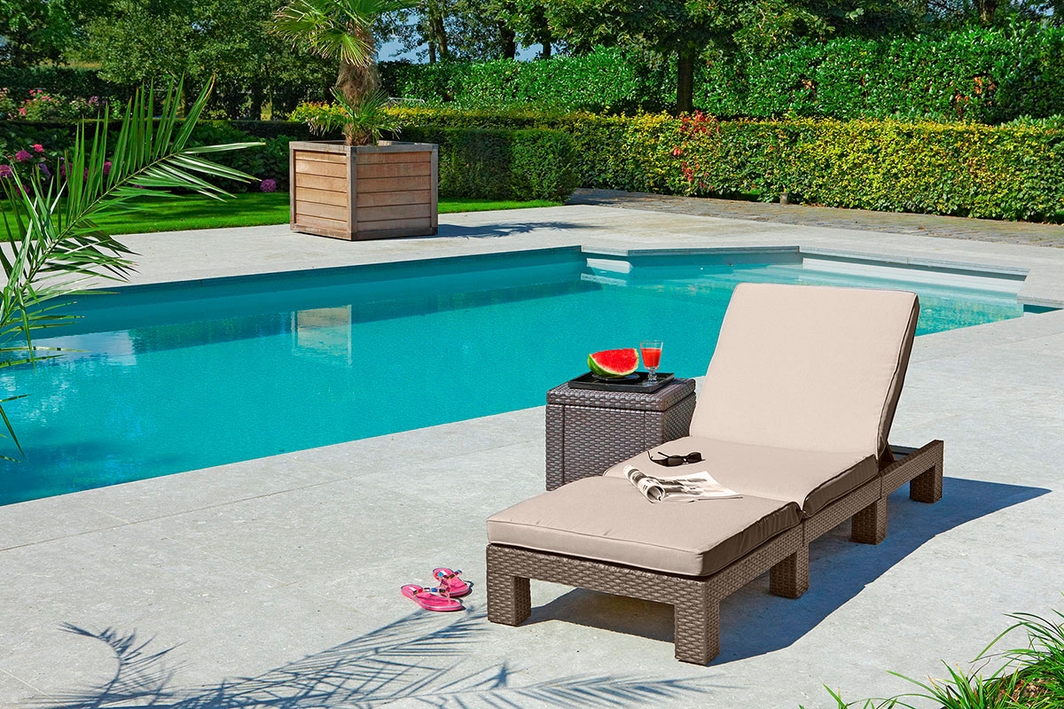 Шезлонг Daytona, капучино