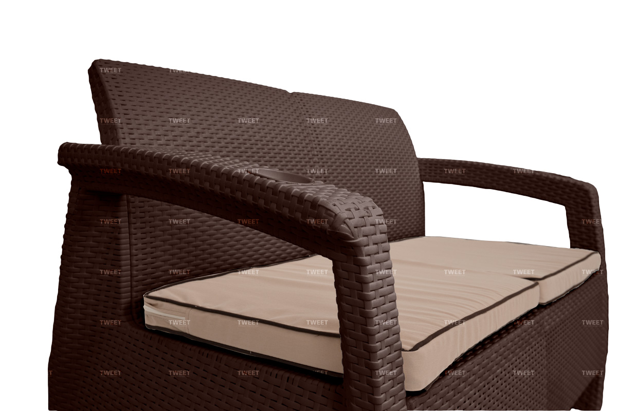 Комплект уличной мебели TWEET Terrace Set, венге