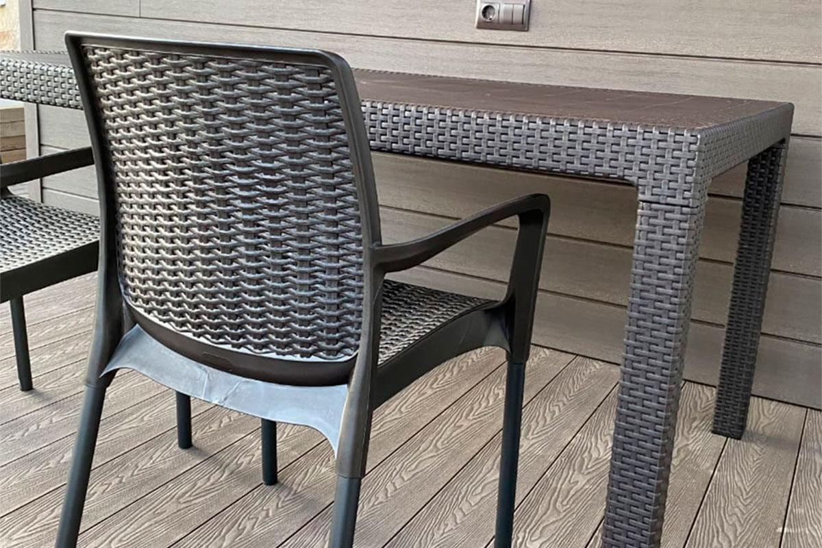 Комплект мебели Tweet BALI Set, коричневый