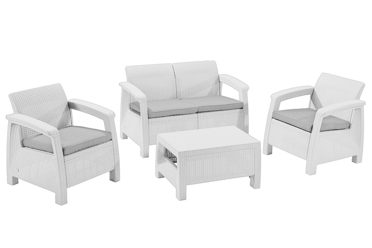 Комплект мебели Corfu Russia Set, белый