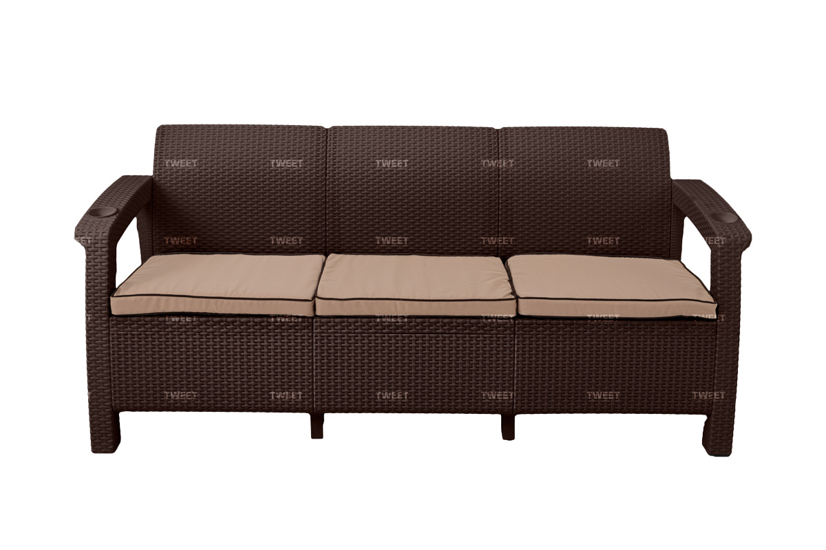 Комплект уличной мебели TWEET Terrace Set Max, венге