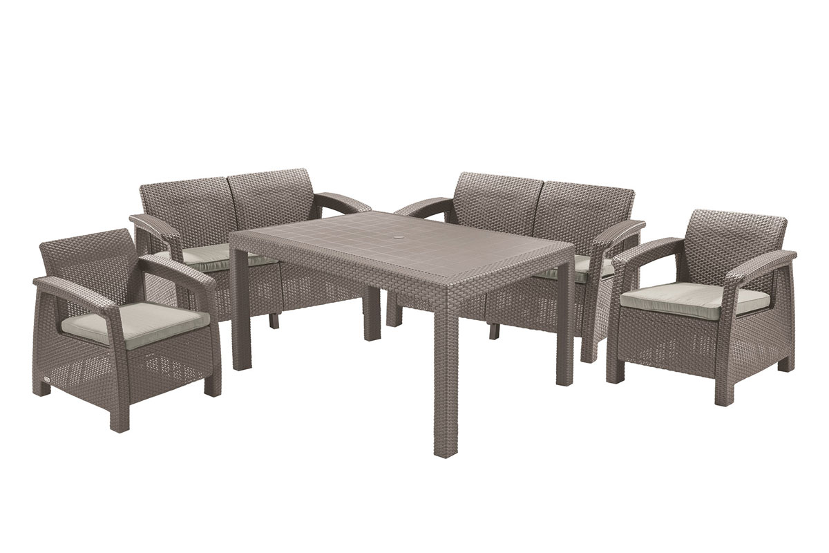 Комплект мебели Corfu Russia Fiesta, капучино