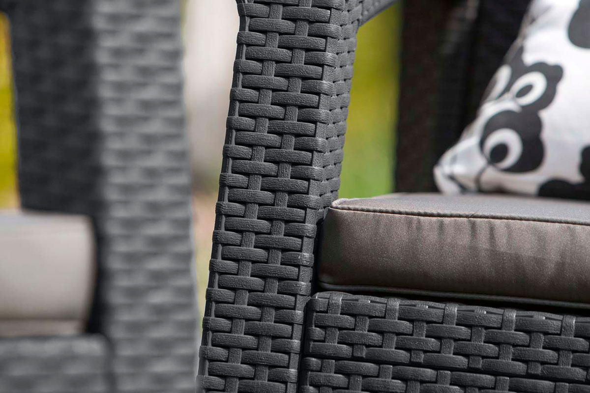 Комплект мебели Corfu Russia Fiesta, графит