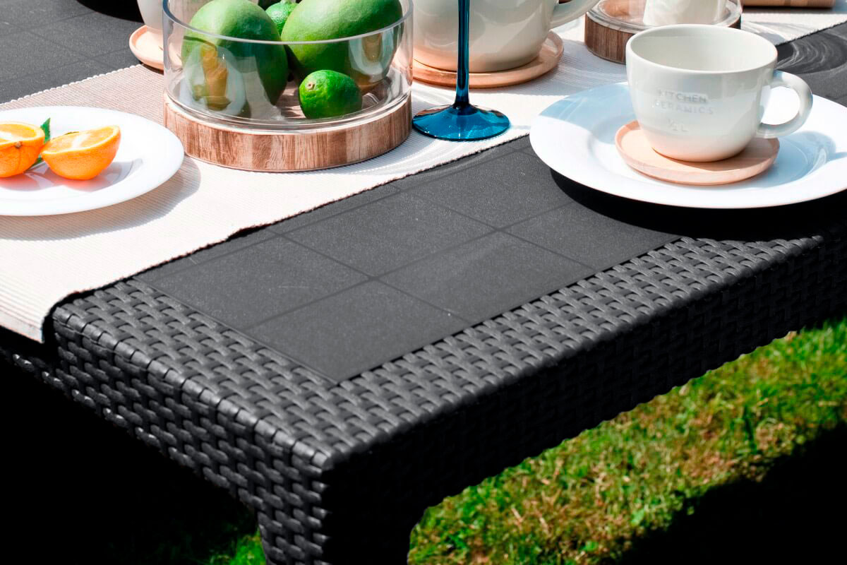 Комплект мебели Corfu Russia Fiesta, графит