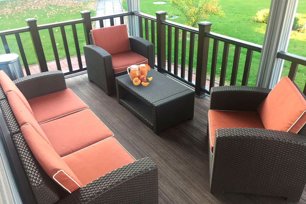 Комплект мебели Rattan Premium 5, венге