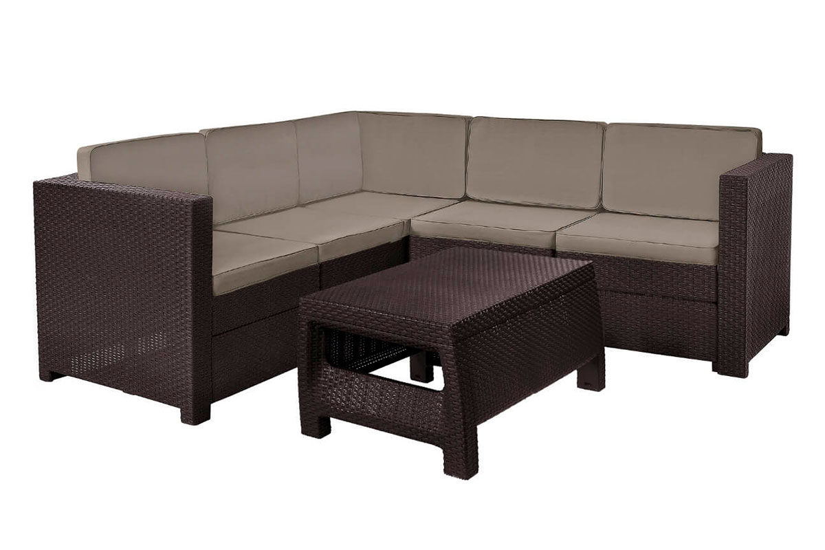 Комплект мебели Provence Set, коричневый