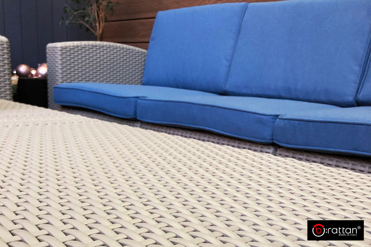 Комплект мебели Rattan Premium Corner, серый