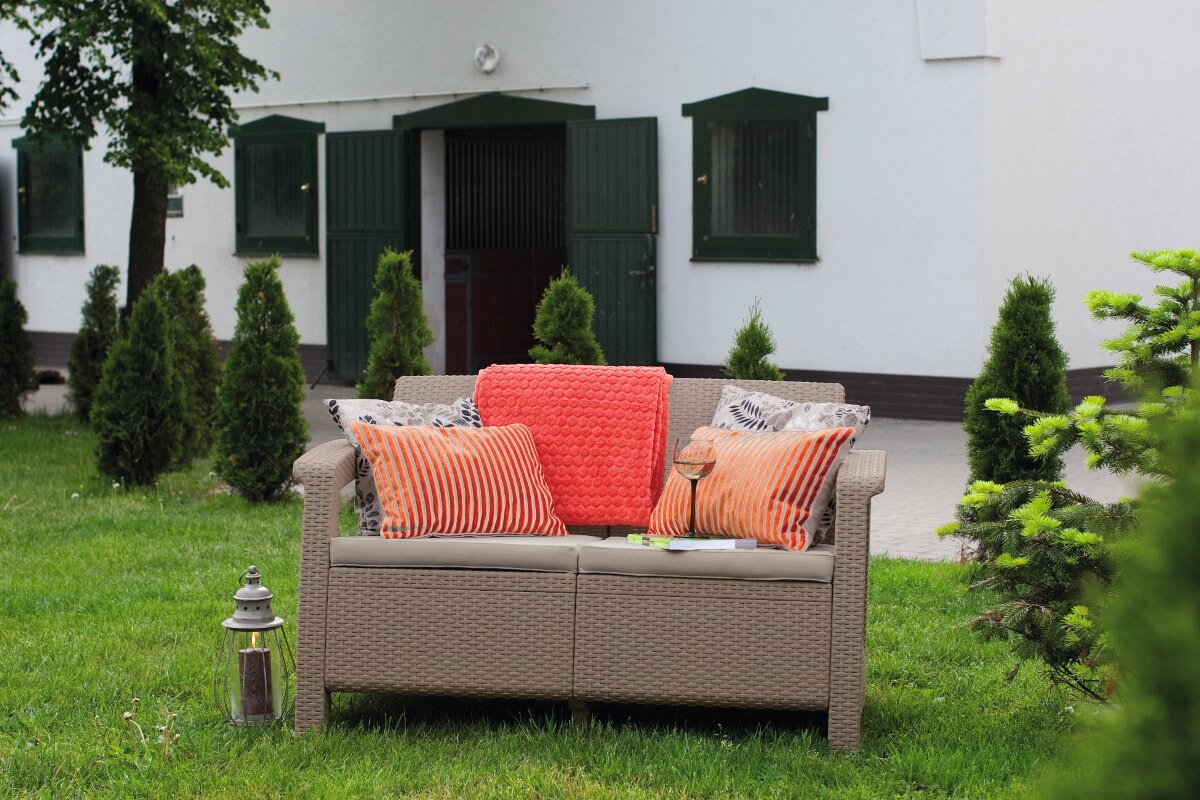 Комплект мебели Corfu Love Seat (2х мест.диван), капучино