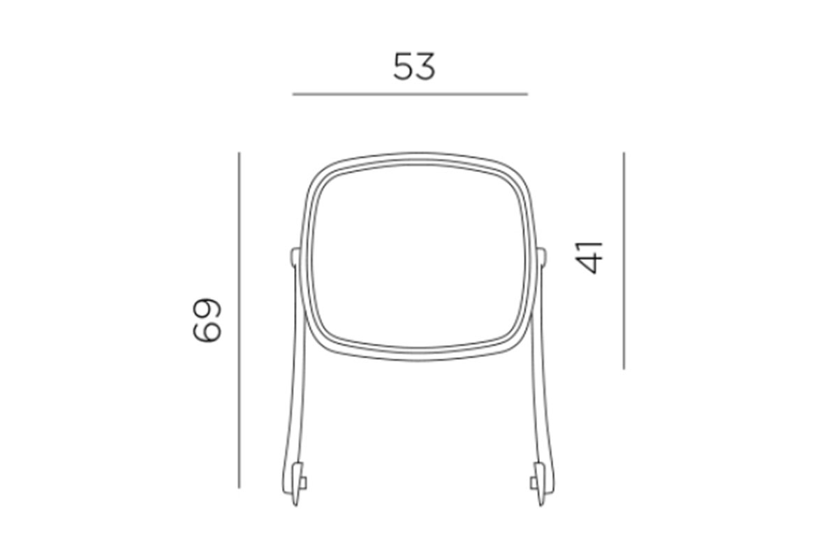 Козырек для шезлонга Nardi белый-тортора