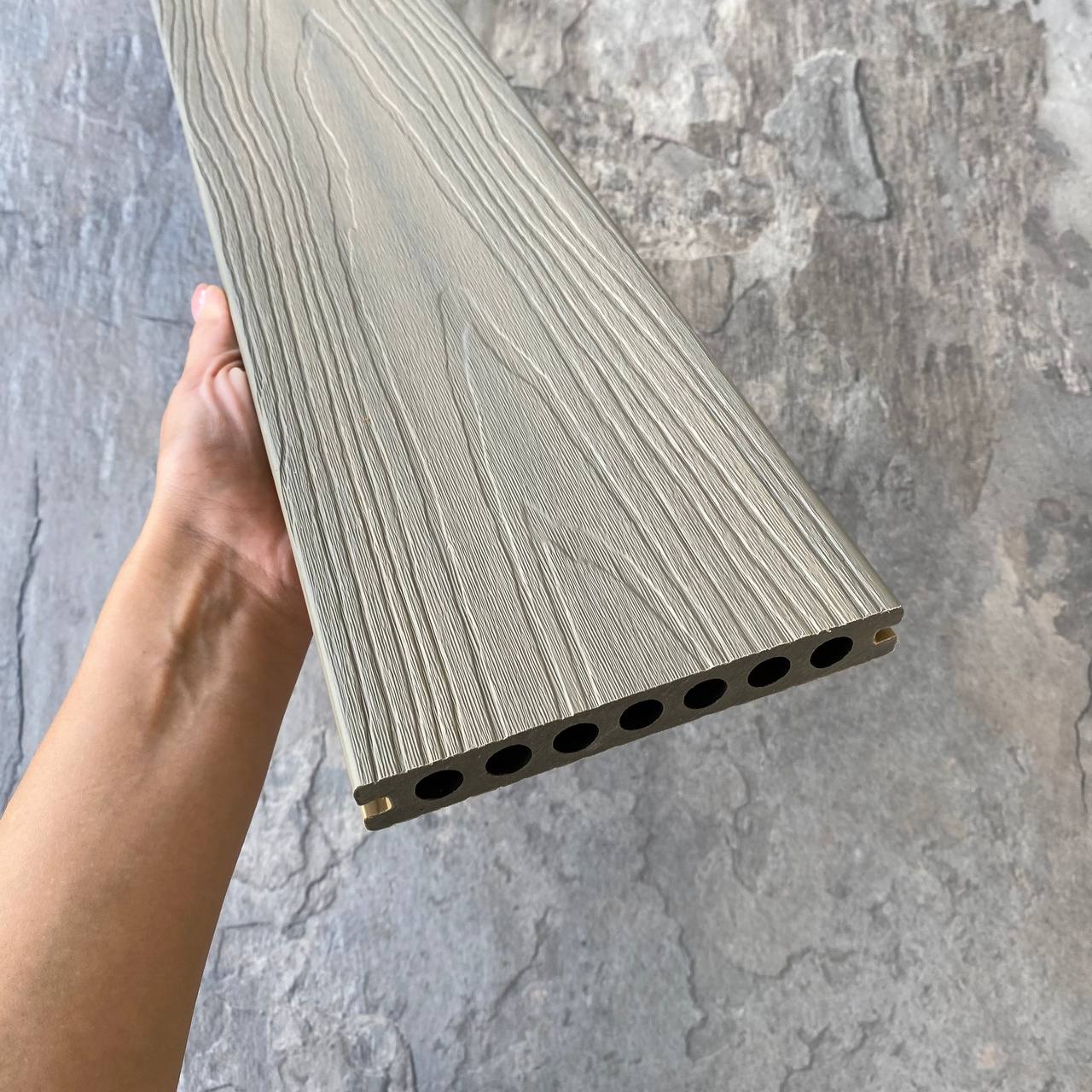Доска для террас и фасадов EasyDecking Ко-Экструзия 145х21х3010 Дуб / Дрифтвуд
