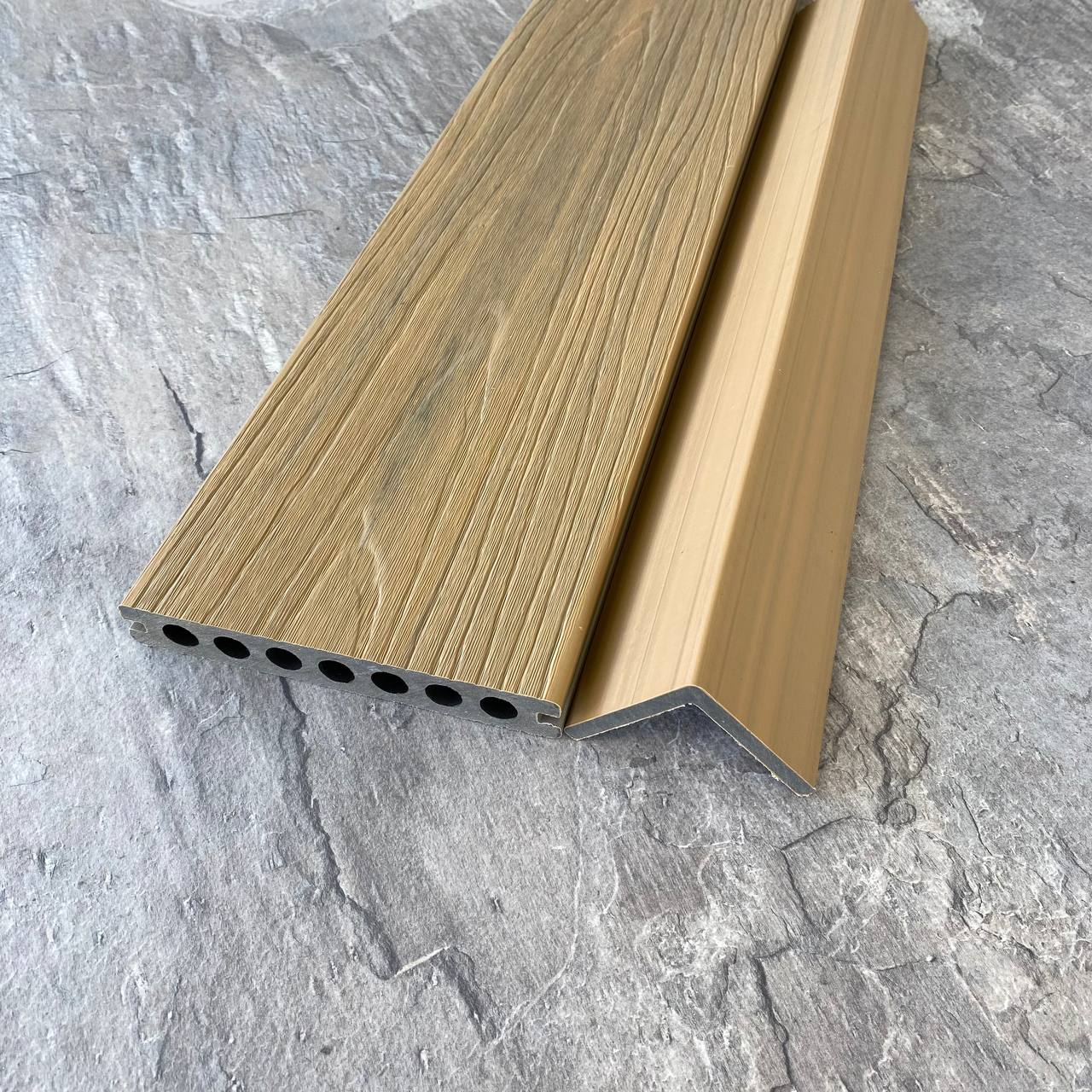 Доска для террас и фасадов EasyDecking Ко-Экструзия 145х21х4010 Дуб / Дрифтвуд