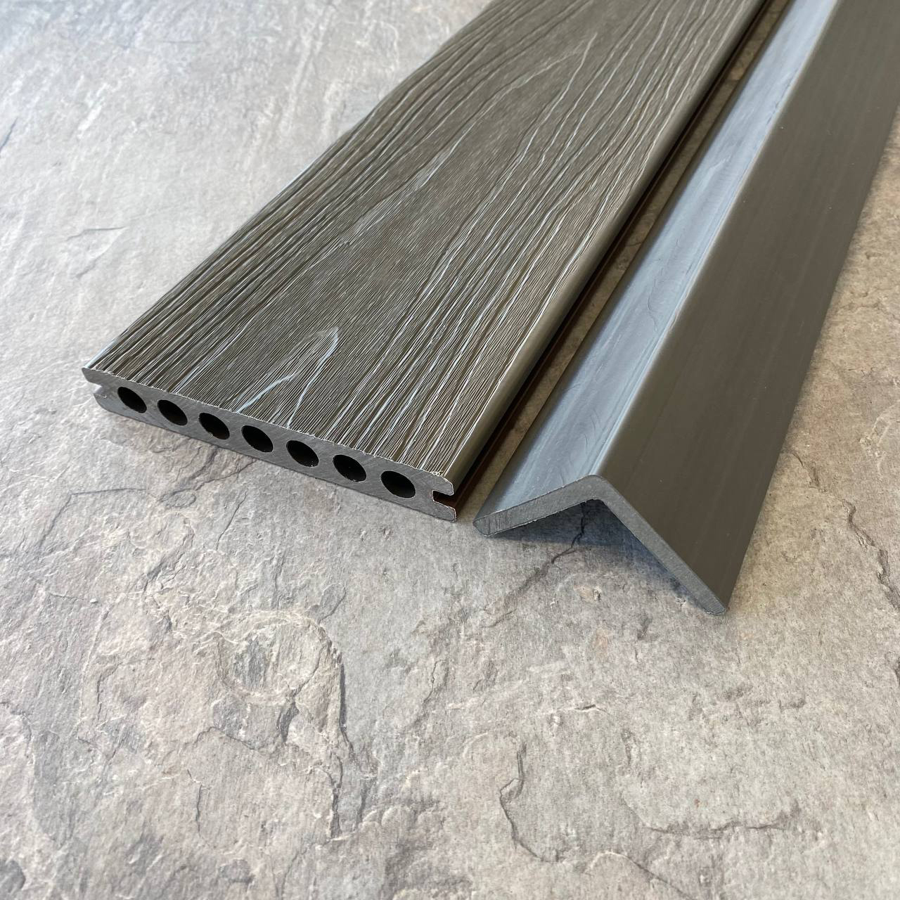 Доска для террас и фасадов EasyDecking Ко-Экструзия 145х21х3010 Каштан / Старый амбар
